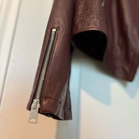 All Saints Caden Biker Jacket - Picture 4 of 8